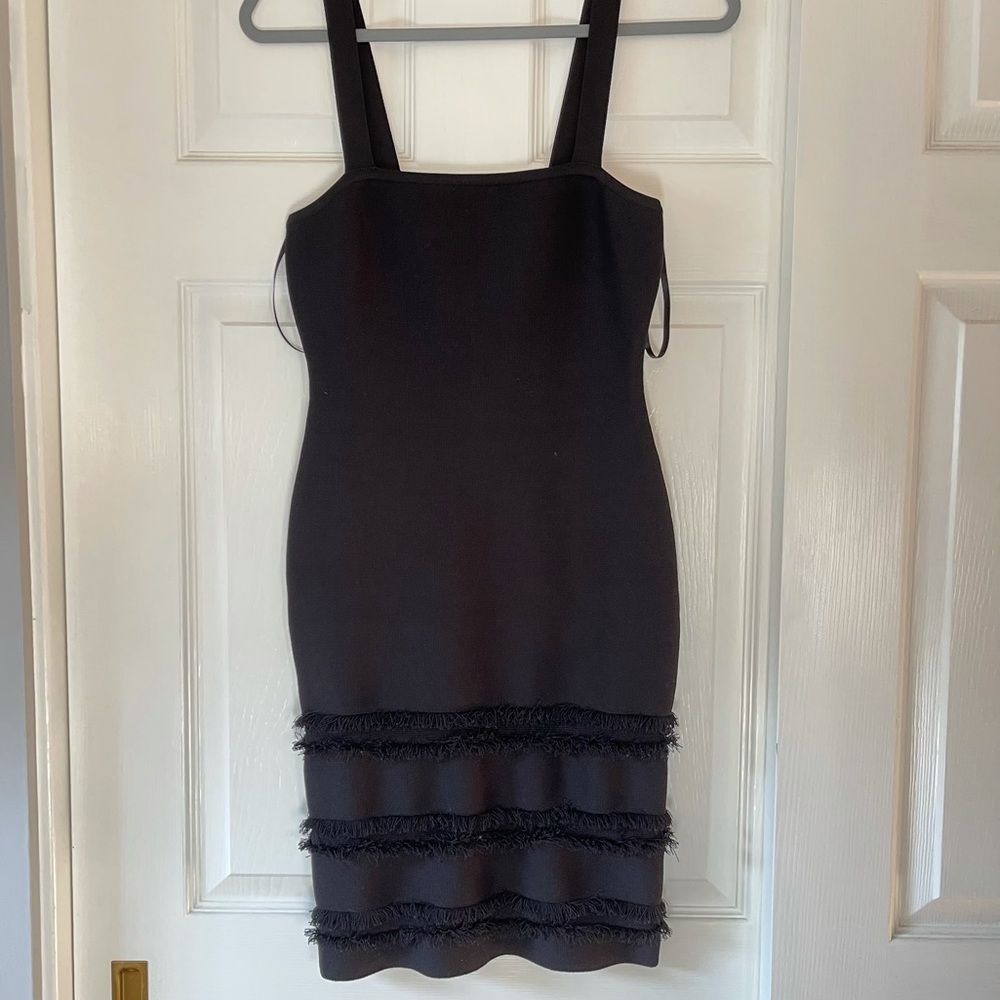 Bodycon BCBG Maxazria Black Mini Dress